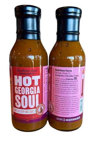 Hot Georgia Soul - Sweet & Fiery BBQ Sauce
